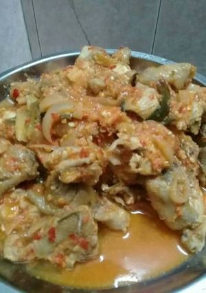 Foto resep Tumis ayam orak orak arrk arek