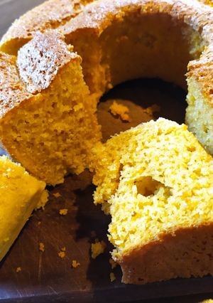 Foto de Bolo de milho sem glúten e sem lactose