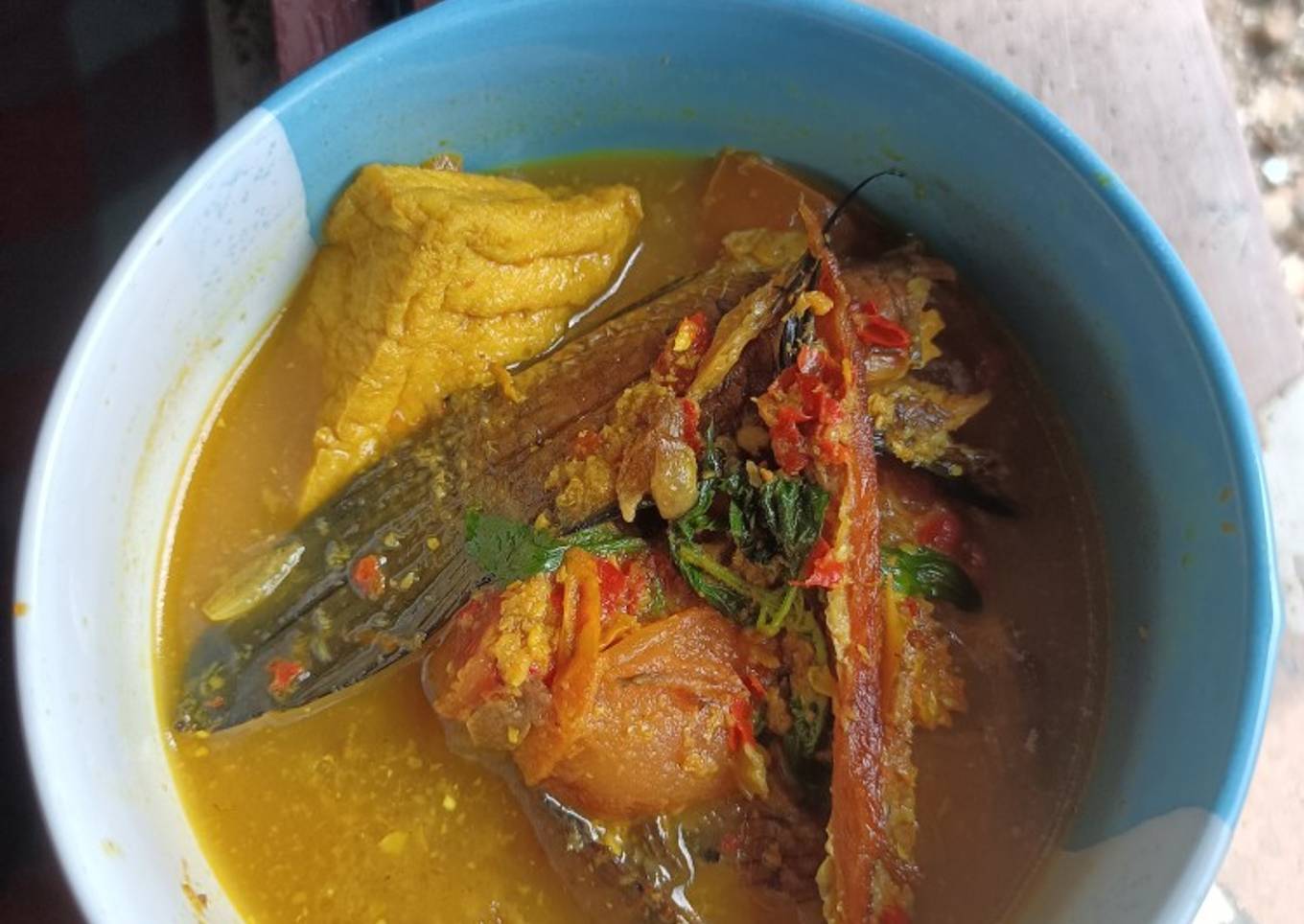 Mangut ikan asap tanpa santan non msg