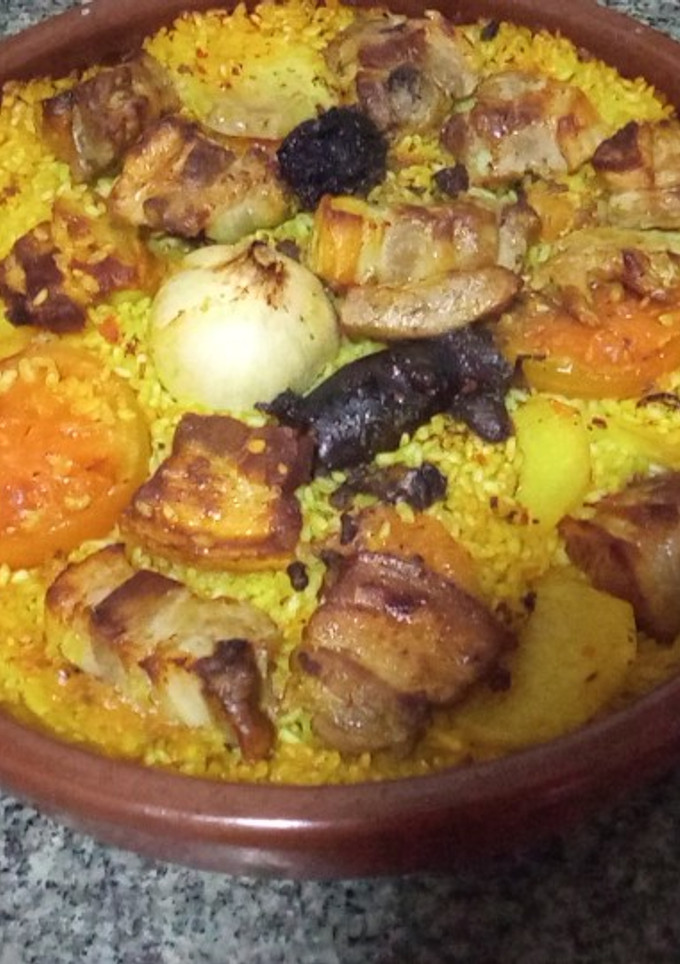 Una foto de Arroz al horno