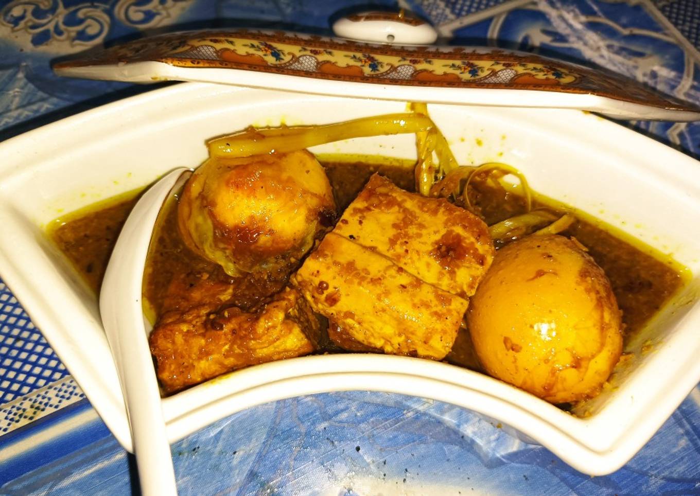 Semur telur tahu