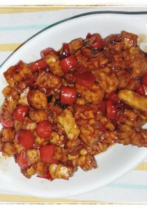 Foto resep Tempe Sosis Saus Lada Hitam