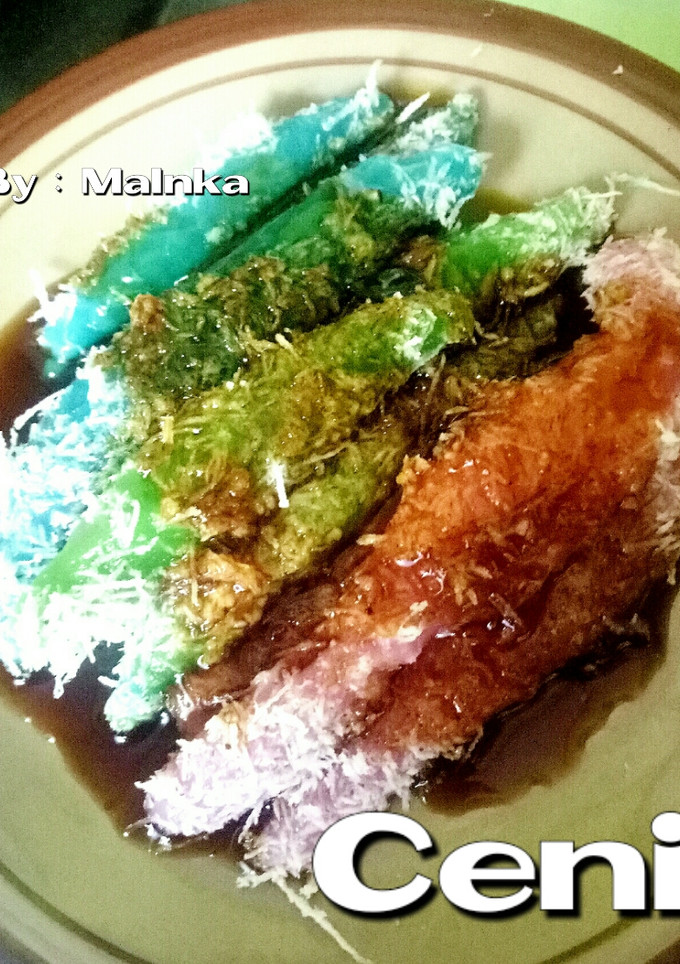 Foto resep Cenil (Tepung Ketan - Kanji)