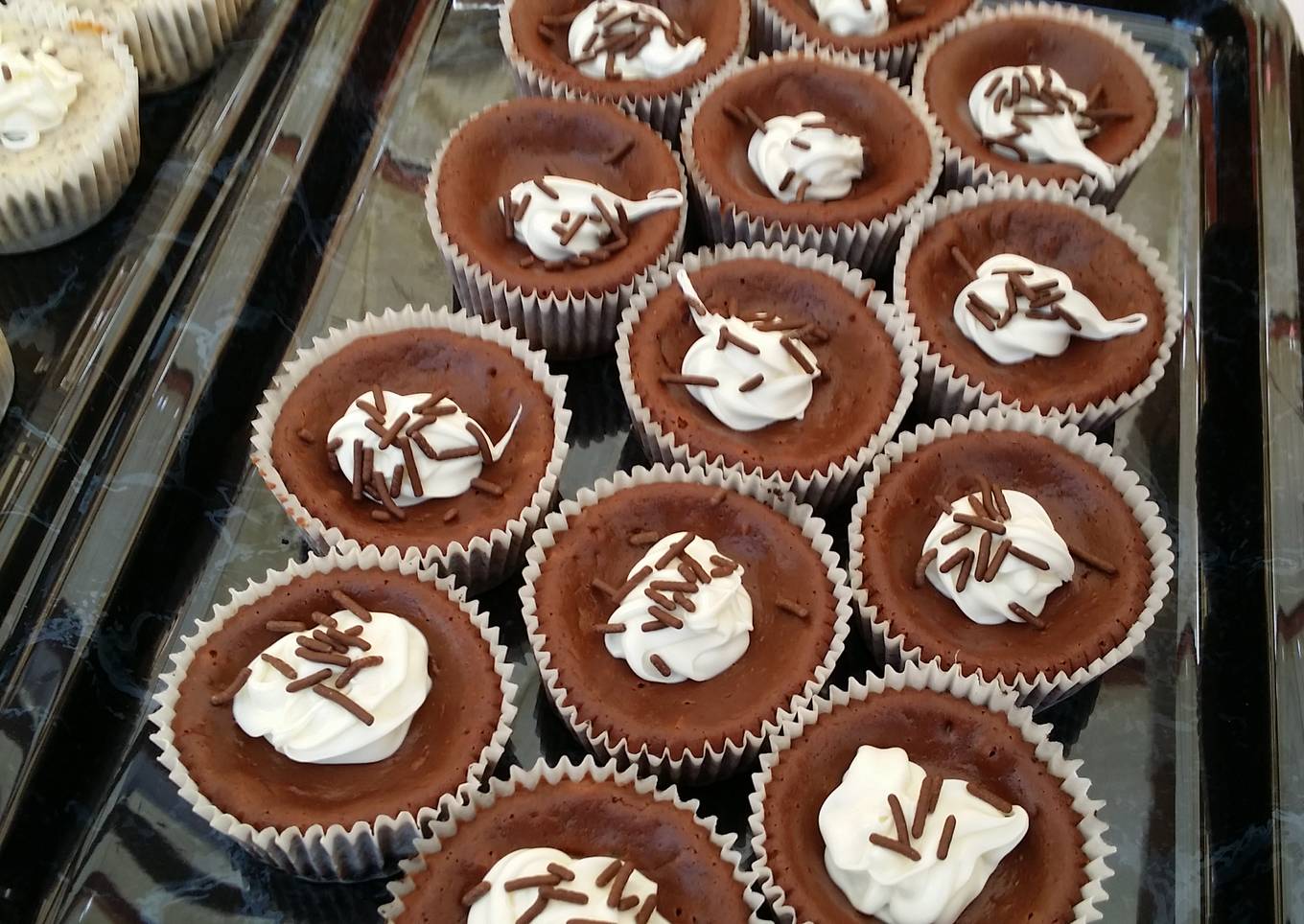 Nutella mini cheesecakes