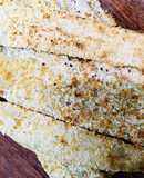 Pencas de acelga modo milanesa