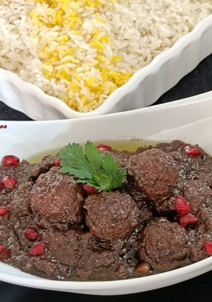 عکسی از دستور خورشت داوود پاشا