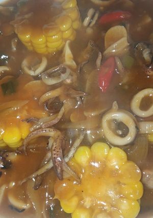 Foto resep Cumi saos asam manis pedas