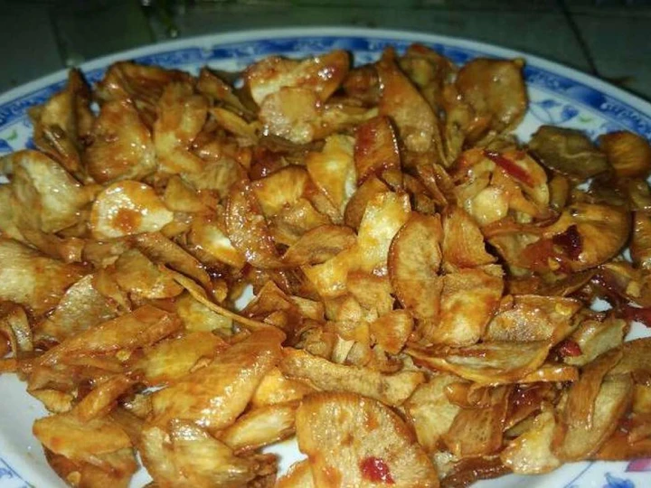 Cara Gampang Membikin Resep Keripik singkong pedas manis yang Menggugah Selera Anti Ribet, Mantap Sekali