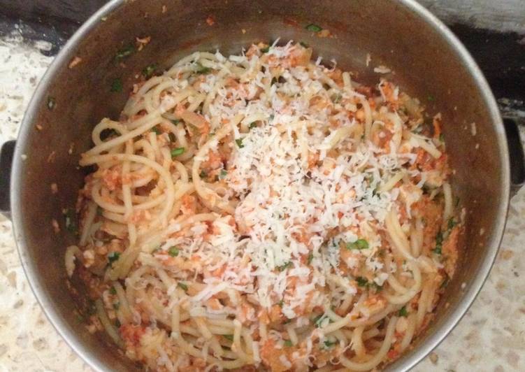 Spaghetti Bolognese anak
