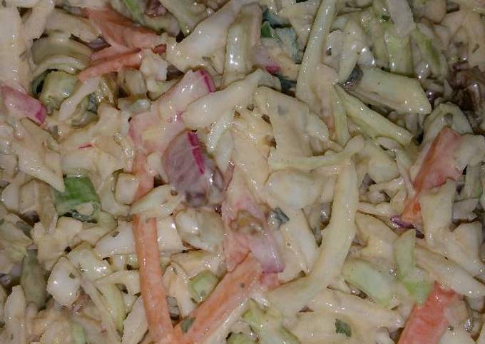 Recipe of Quick Spicy Peanut Butter Slaw