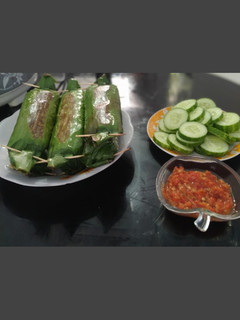 Foto resep Nasi bakar ikan tongkol kemangi
