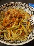 Fideos sin gluten de harina de arvejas