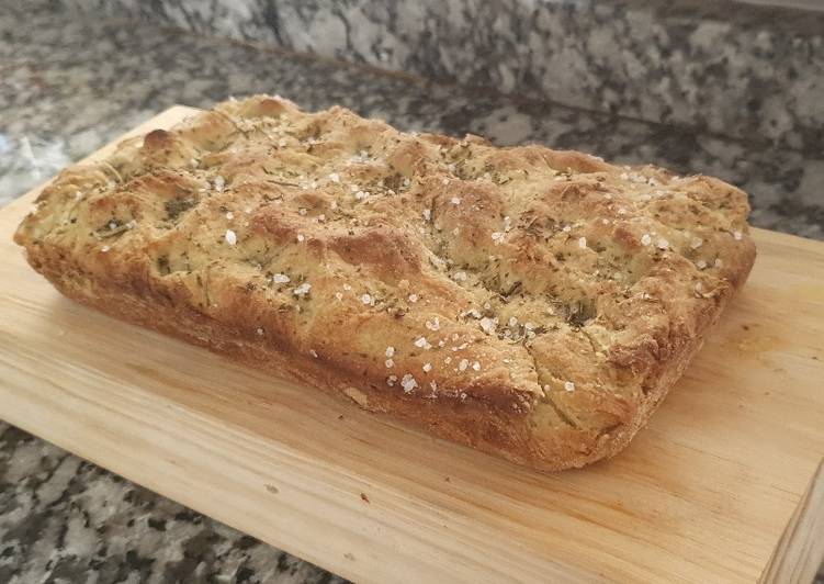 Focaccia de aceitunas