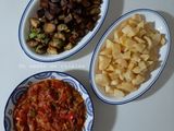 Trio de légumes frits