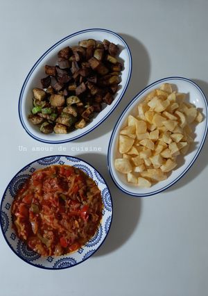 Une photo de Trio de légumes frits
