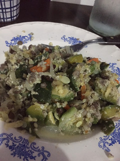 Una foto de Revuelto de zapallitos veggie súper exprés 🤟🏻💚