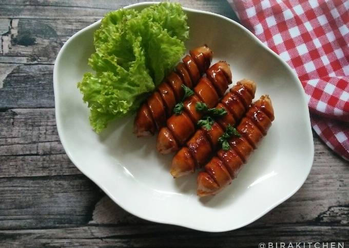 Resep Sosis Bakar Pedas Oleh Abira Kitchen Cookpad