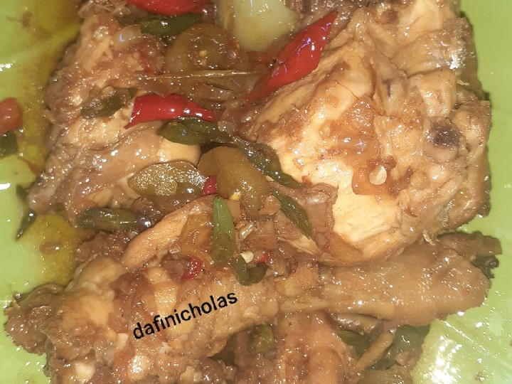 Standar Resep termudah buat Ayam kecap mentega (pedas manis) bumbu dapur seadanya yang sesuai selera