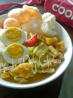 Foto resep Ketupat Sayur Labu Siam
