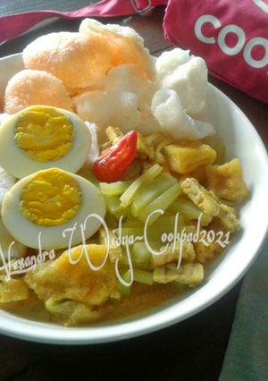 Foto resep Ketupat Sayur Labu Siam