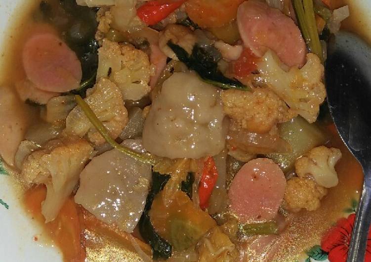 Resep Cap Cai Anti Gagal