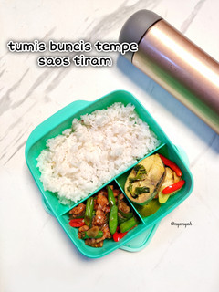Foto resep Tumis Buncis Tempe Saos Tiram (ide bekal)