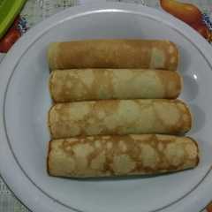 A picture of Pancake Pisang Gulung.