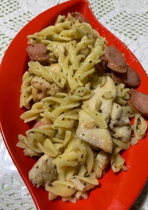 Foto resep Aglio Olio Macaroni