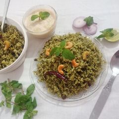 A picture of Mint Rice.