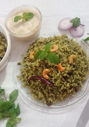 A picture of Mint Rice.