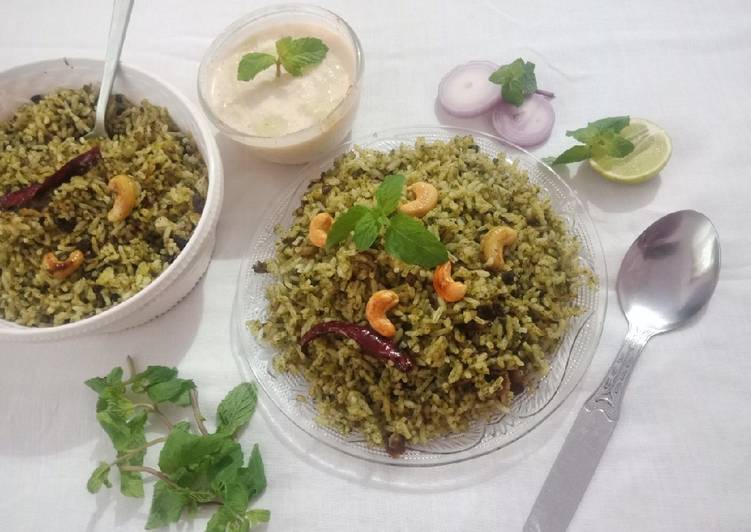 Recipe of Favorite Mint Rice