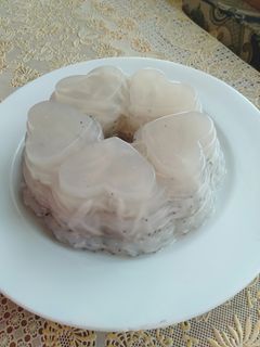Foto resep Puding Kelapa Muda Selasih