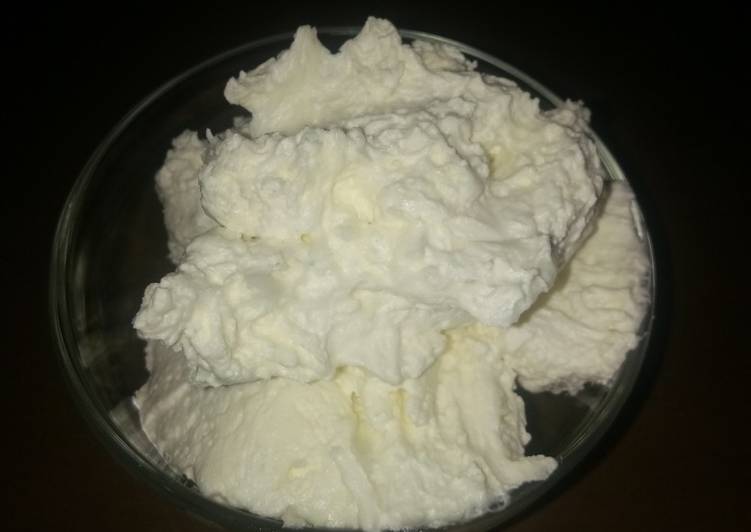 Bagaimana Menyiapkan Butter cream sederhana, Lezat