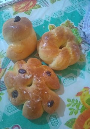 Una foto de Pan de yemas