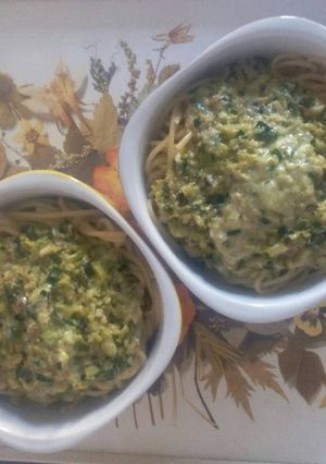 Una foto de Crema de brócoli y puerro