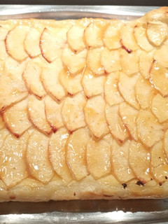 Una foto de Tarta de manzana de hojaldre