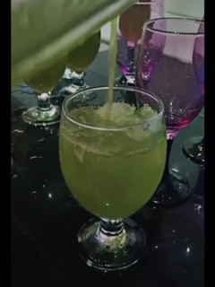 A picture of Green mint Margarita.