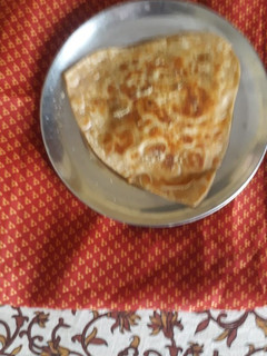 A picture of Ajwain paratha.