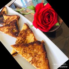 A picture of Whosayna’s French Toast.