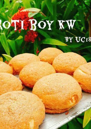 Foto resep Roti Boy KW... Sekian.... Sekian