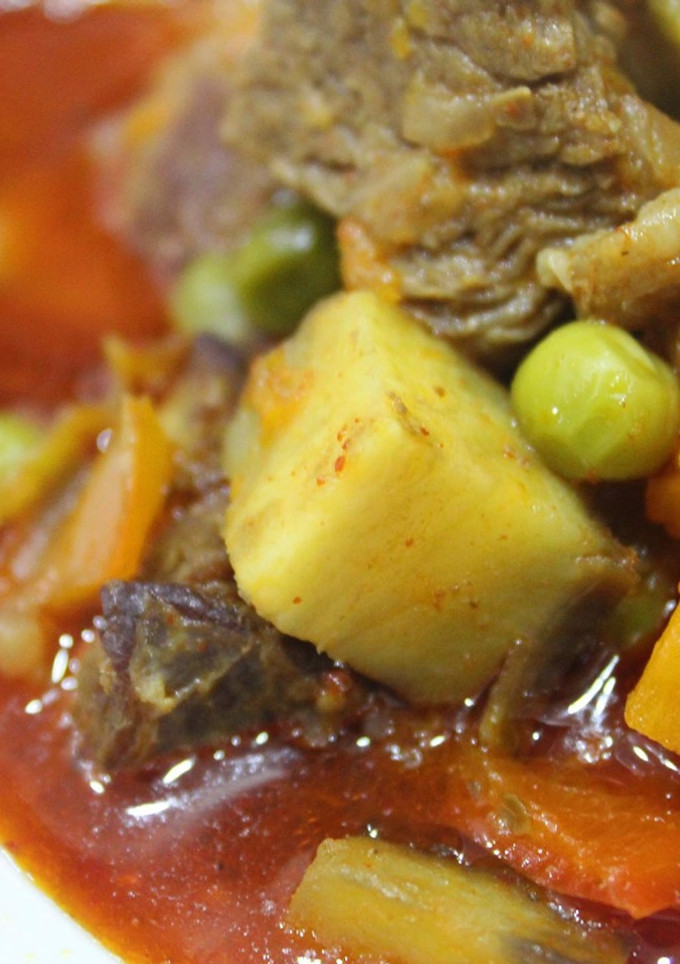 Una foto de Estofado de carne y verduras
