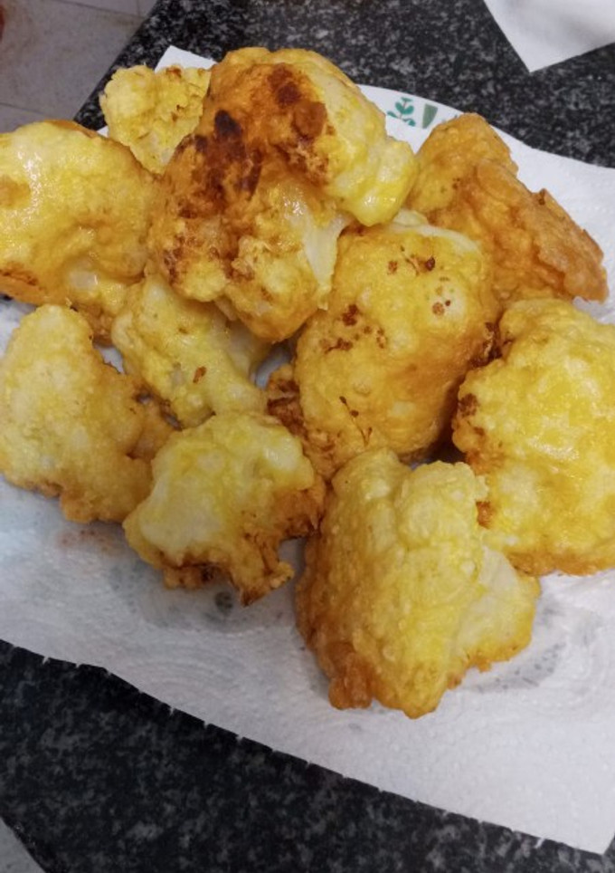 Una foto de Coliflor rebozada