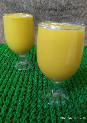 A picture of Mango juice.