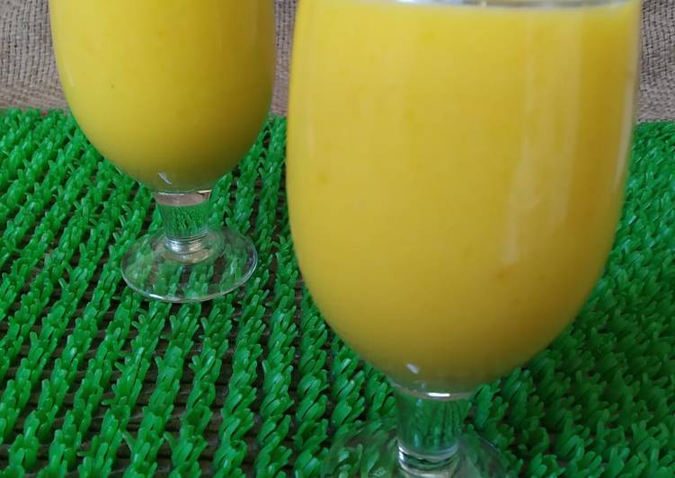Easiest Way to Make Homemade Mango juice