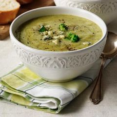 A picture of Broccoli and Stilton soup.