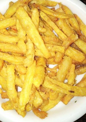 A picture of French fries.