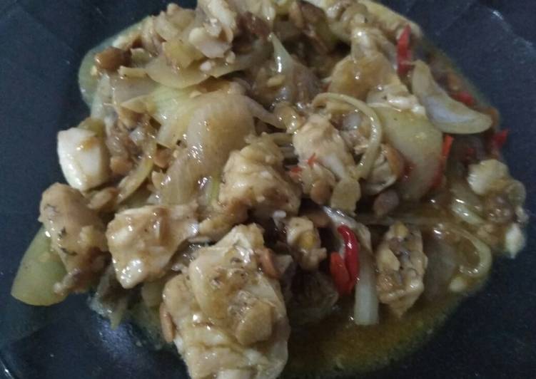 Langkah Mudah untuk Menyiapkan Gurame saus tiram yang mudah