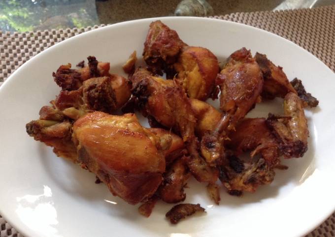 Ayam Goreng (Tanpa Ungkep) lembut