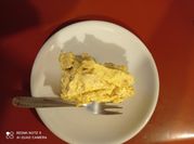 Una foto de como hacer una torta de mango