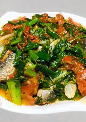 Hình của món Cá Nục Sốt Cà Chua.